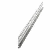 Kaycan Starter Strip Siding - Aluminum - White - 2-in W x 12-ft L