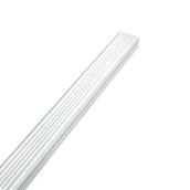 Kaycan Gutter Downspout - White - Aluminum - 1 Per Pack - 120-in L x 3-in W