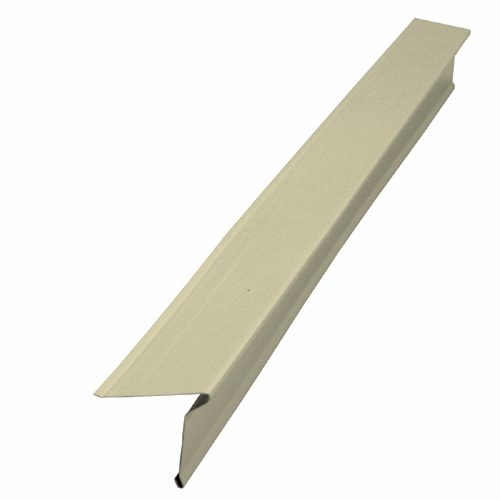 Kaycan Drip Edge - Aluminum - Ivory - 9-ft 10-in L x 1 1/2-in W x 2-in D