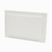 Plaque grand format Kaycan en vinyle, 8 1/8 x 12 1/16 po, blanc