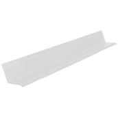 Kaycan Aluminum Roof Edge - 1 1/8-in x 2-in x 10-ft - White