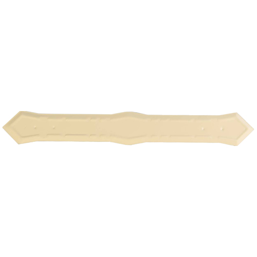 Kaycan Gutter Pipe Strap - Ivory - Aluminum - 1 Per Pack - 13 3/4-in L x 2-in W