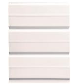 Kaycan SP-600 Solid Soffit - Semi-Gloss White - Aluminum - 16-in W x 12-ft L