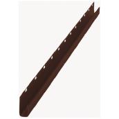 Kaycan Soffit J-Trim 1 7/16-in x 12-ft in Chocolate Brown Aluminum