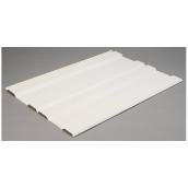 Panneau de pourtour uni W.B.P. Kaycan en vinyle Kaycan, 16 po x 12 pi, blanc