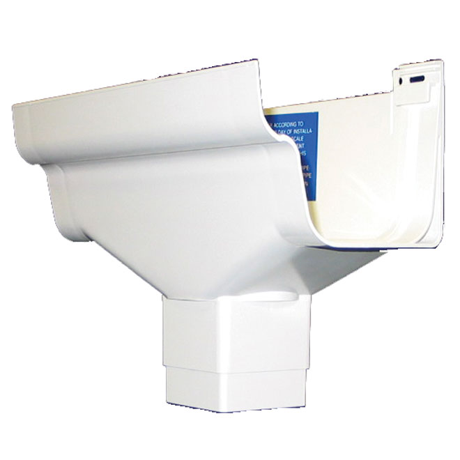 PLASTMO "KSnap" Vinyl Square Drop Outlet K09421 RONA