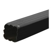 Tuyau de renvoi carré de 2 1/2" en aluminium