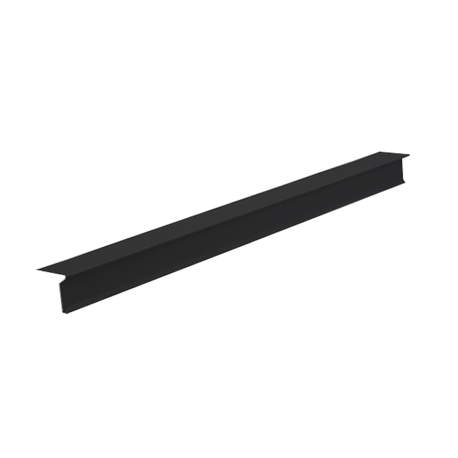 Kaycan Reversible Aluminum Drip Edge - 2-in x 2-in x 9-ft 10 - Black