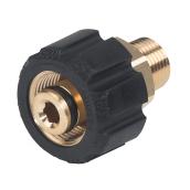 Raccord pivotant pour laveuse à pression Karcher, adaptateur mâle de 3/8 po