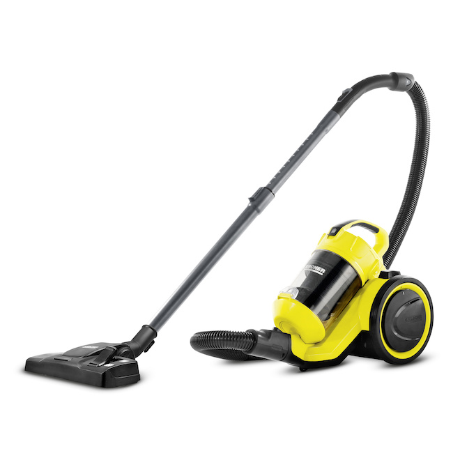 Karcher VC3 Canister Vacuum - Yellow