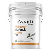 Avanti Supreme Interior Acrylic Latex Paint for Ceiling - Zero VOC - Flat - White - 18.9 L