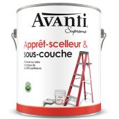 Apprêt-scelleur d'intérieur Avanti Supreme, 3,78 l, blanc