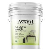 Avanti Supreme Interior Acrylic Latex Paint for High-Traffic Areas - Ultra-Washable - Platinum - 18.9 L