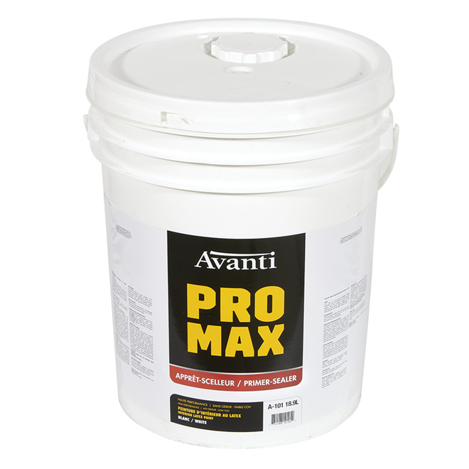 Avanti Pro Max Primer And Sealer Latex 18 9 L White RONA   55505170 L 