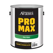 Peinture d'intérieur au latex Avanti Pro Max, 3,78 l, fini perle, blanc