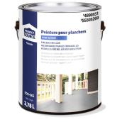 Peinture pour porche et plancher intérieur/extérieur Project Source Premium gris satiné, 3,78 L