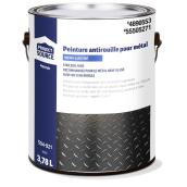 Peinture antirouille Project Source, fini semi-lustre, int/ext, noir, 3.78L