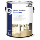Project Source Premium Satin White Interior/Exterior Porch and Floor Paint - 3.78-L