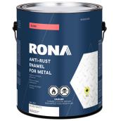 RONA 3.6 L Anti-Rust Oil-Based Metal Enamel Paint - Gloss White