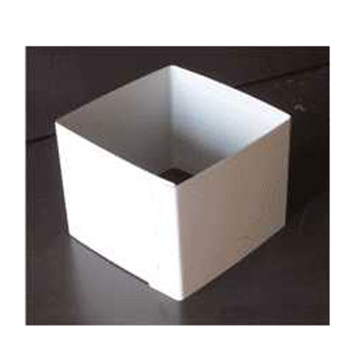 Primeau 1-Pack 2-in x 2-in White Galvanized Steel Downspout Connector