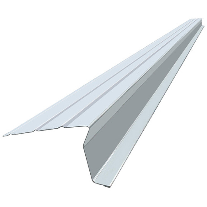 Primeau 1-Pack 10-ft White Hi-Bak Shingle Drip