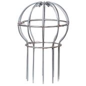 Primeau 1-Pack 3-in Grey Galvanized Steel Hi-Bak Roof Leaf Strainer