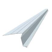 Primair Roof Drip Edge - Steel - White - 10-ft L x 2-in W