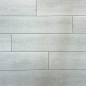 Plancher de vinyle SPC par Monument  de 7 po x 48 po x 5,5 mm couleur chêne gris, 21,51 pi²