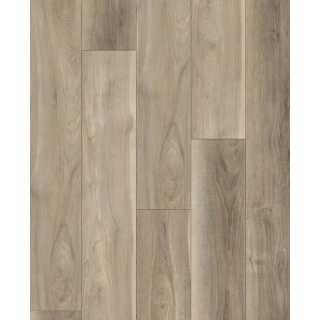 Style Selections 6-in x 36-in Greige White Oak Peel-and-Stick Vinyl Plank