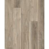 Style Selections 6-in x 36-in Greige White Oak Peel-and-Stick Vinyl Planks - 24/box