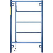 Metaltech Retractable Scaffold Frame - Lockable - Adjustable - 5-ft H x 3 to 5-ft W