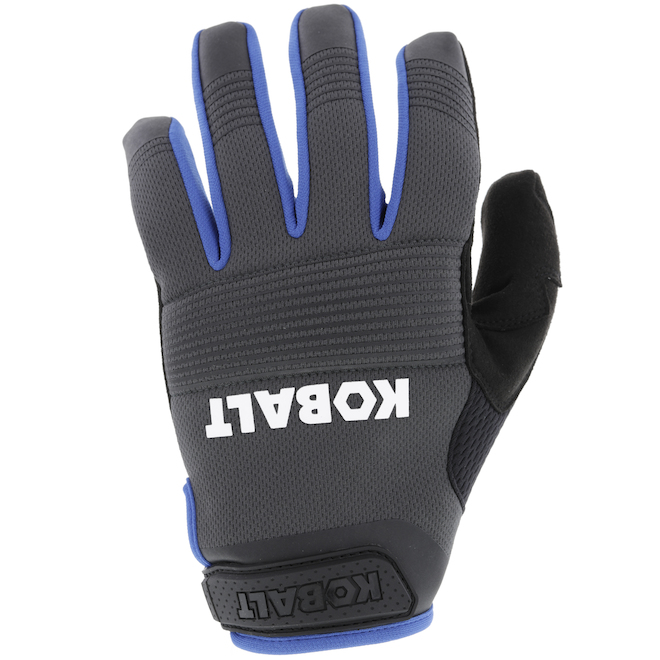 Kobalt Large Synthetic Leather Safety Gloves, (1-Pair) in the Work