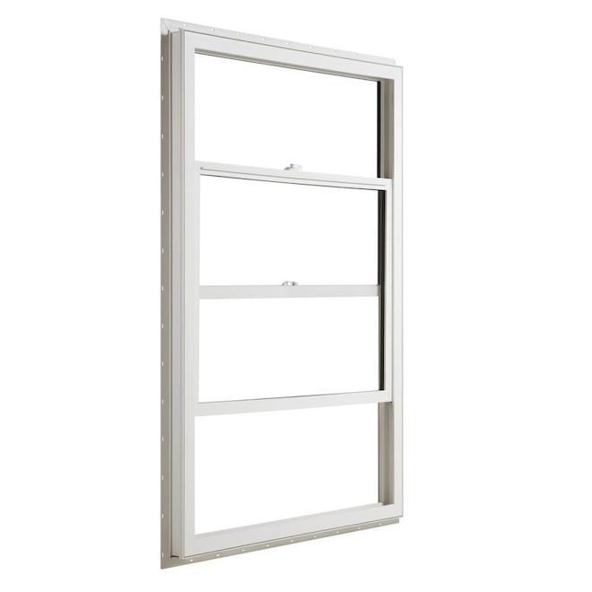 Jeld-Wen Single Hung Window in White Vinyl - 24 x 36-in