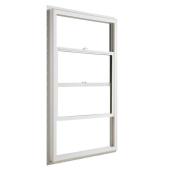 Fenêtre simple à guillotine Jeld-Wen en vinyle blanc, 24 x 36 po