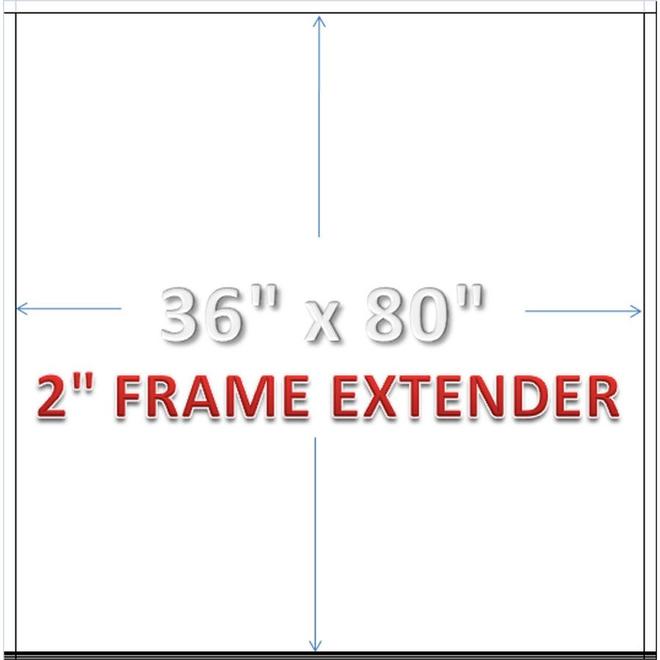 36-in Jamb Extension Kit