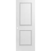 Metrie 30-in x 78-in Primed 2-Panel Interior Door Slab