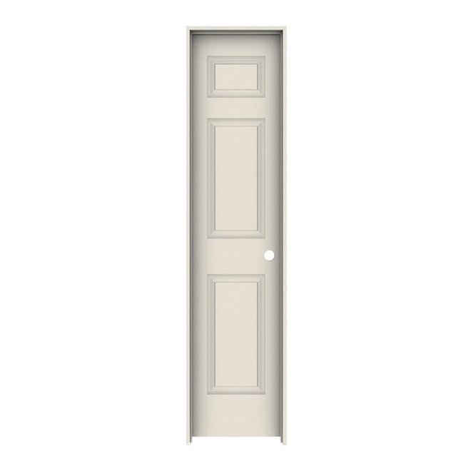 Metrie Classic Series (primed) Single prehung Interior Door (Common: 18-in x 80-in; Actual: 18.0 x 80.0)