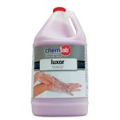 Savon pour les mains Luxor ChemLab, nettoie en profondeur, adoucissant pour la peau, 4 L