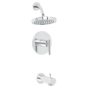 Pfister Fullerton Tub and Shower Faucet - 1 Handle - Modern Style - Polished Chrome