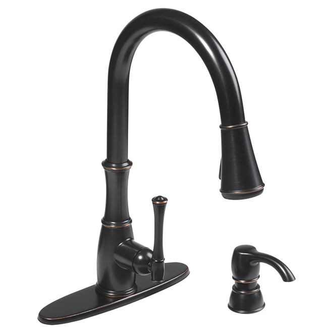 Pfister Faucet Wheaton Pull Down Kitchen Faucet F529 7why Rona