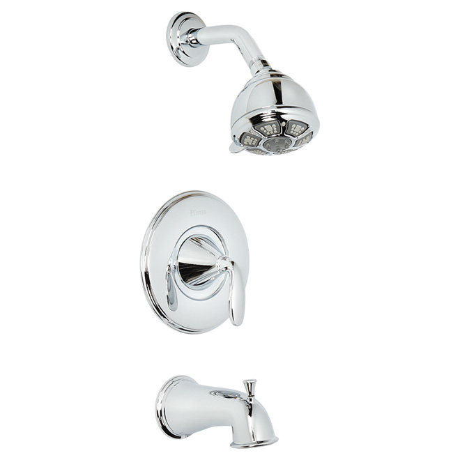 Pfister Pasadena Bath And Shower Faucet Chrome 8p8ws1pdcc Rona