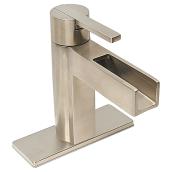 Robinet salle de bains Vega à 1 poignée, 4", nickel brossé