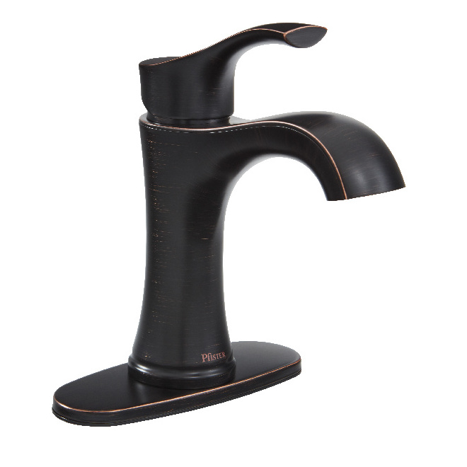 Pfister Auden Single Control Bathroom 4-in Centre Set Faucet - Bronze