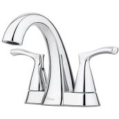 Pfister Masey 2-Handle Bathroom Faucet - 4-in Centreset - Polished Chrome