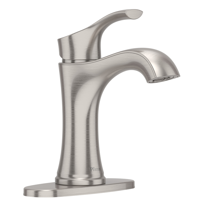 Pfister Auden Single Control Bathroom 4-in Centre Set Faucet - Brushed Nickel