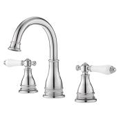 Pfister Brushed Chrome 2-Handle Sonterra Bathroom Faucet - 8-in Widespread