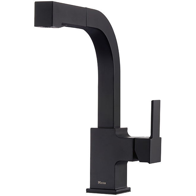 Pfister Pull-Out Kitchen Faucet - Vorena Collection - 1-Handle - Matte Black