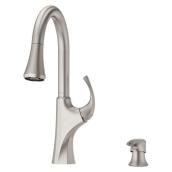 Pfister Miri Single Handle Pull-Down Kitchen Faucet with Spot Defense Stainless Steel
