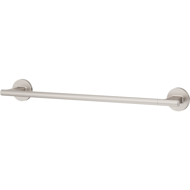 Pfister Fullerton Towel Bar 18-in with Hidden Screws - Brushed Nickel