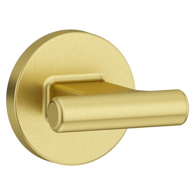 Pfister Fullerton Brushed Gold Bathroom Towel Hook/Robe Hook with Hidden Screws